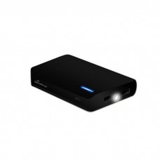 MediaRange Mobile Power Bank 8.800mAh with Dual USB Output and built-in torch 
