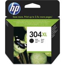  HP No 304XL Black Ink Crtr 300 pgs