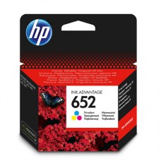 HP No 652 Tri-Color Ink Crtr 200pgs