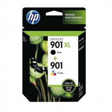 HP No 901XL Black and 901 Color Combo Pack